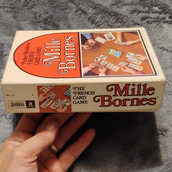 Vintage Parker Bros. French Card Game- Mille Bornes - Picture 2 of 3